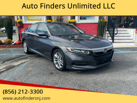 2019 Honda Accord for sale at Auto Finders Unlimited LLC in Vineland NJ