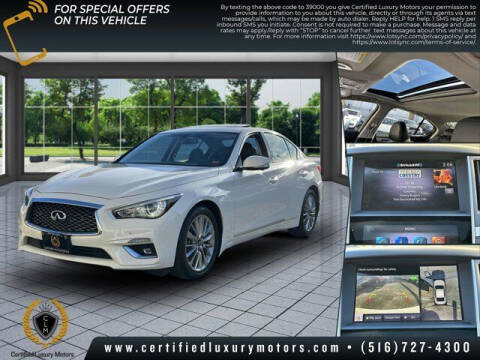 2021 Infiniti Q50 for sale at Certified Luxury Motors in Great Neck NY
