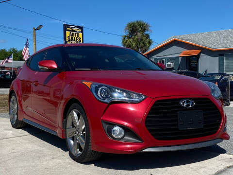 2013 Hyundai Veloster Turbo for sale at BEST MOTORS OF FLORIDA in Orlando FL