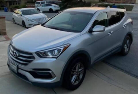 2017 Hyundai Santa Fe Sport for sale at Obsidian Motors And Repair in Whittier CA