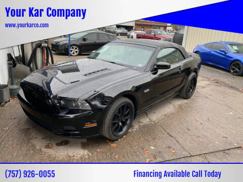 2014 Ford Mustang for sale at Your Kar Company in Norfolk VA