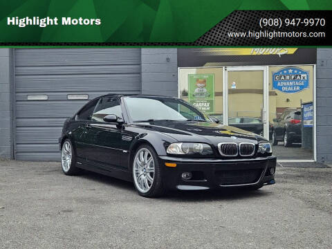 2005 BMW M3 for sale at Highlight Motors in Linden NJ