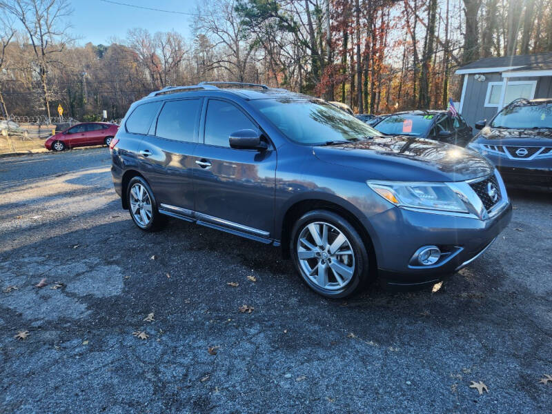 2013 Nissan Pathfinder for sale at State Auto Sales LLC in Durham NC