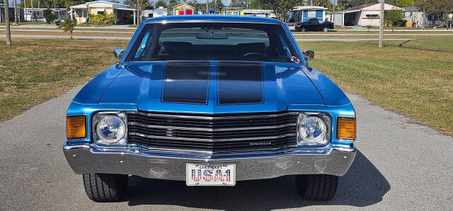 1972 Chevrolet Chevelle for sale at FLORIDA CORVETTE EXCHANGE LLC in Hudson, FL