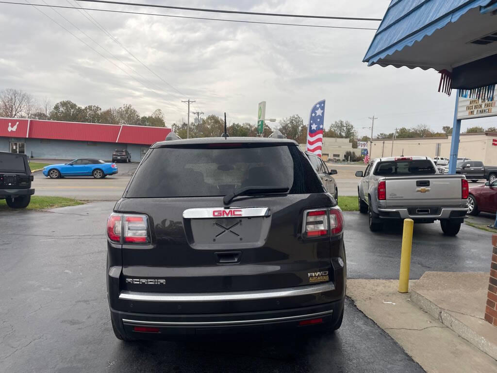 2016 GMC Acadia for sale at Michael Johnson @ Allens Auto Sales Hopkinsville in Hopkinsville, KY