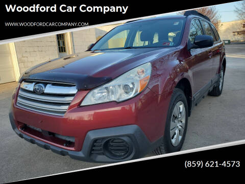 2013 Subaru Outback for sale at Woodford Car Company in Versailles KY