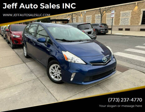 2013 Toyota Prius v for sale at Jeff Auto Sales INC in Chicago IL