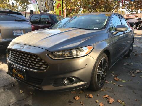 2014 Ford Fusion for sale at MK Auto Wholesale in San Jose CA