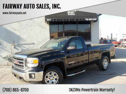 2014 GMC Sierra 1500 for sale at FAIRWAY AUTO SALES, INC. in Melrose Park IL
