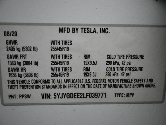 2020 Tesla Model Y Long Range