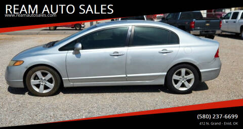 2006 Honda Civic for sale at REAM AUTO SALES in Enid OK