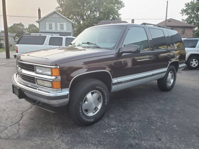 1997 Chevrolet Tahoe for sale at ELLENBURG MOTORS LLC in Franklin OH