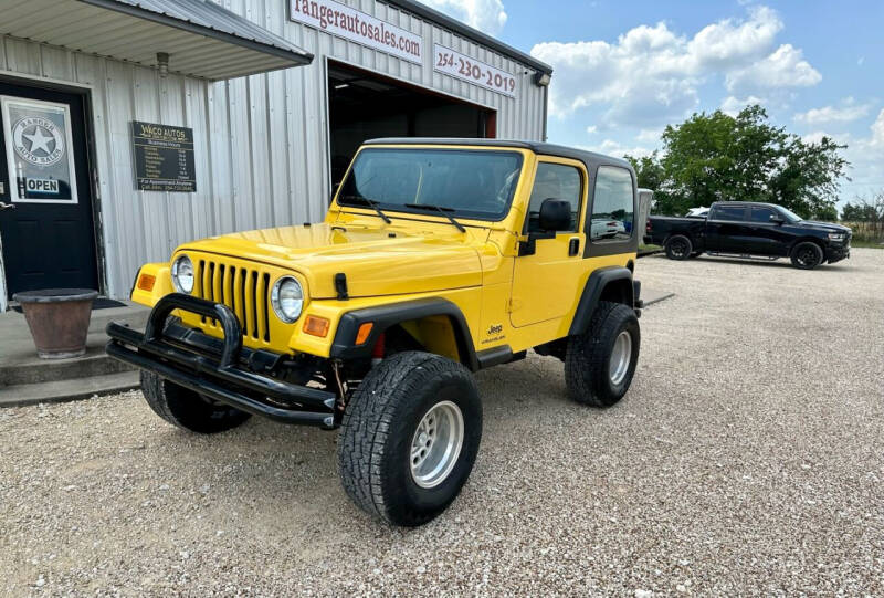 2004 Jeep Wrangler for sale at Waco Autos in Lorena TX