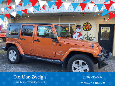 2010 Jeep Wrangler Unlimited for sale at Old Man Zweig's in Plymouth PA