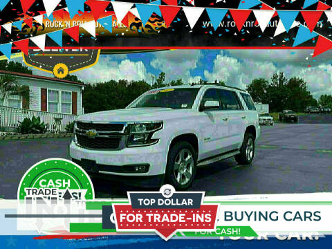 2015 Chevrolet Tahoe for sale at Rock 'N Roll Auto Sales in West Columbia SC