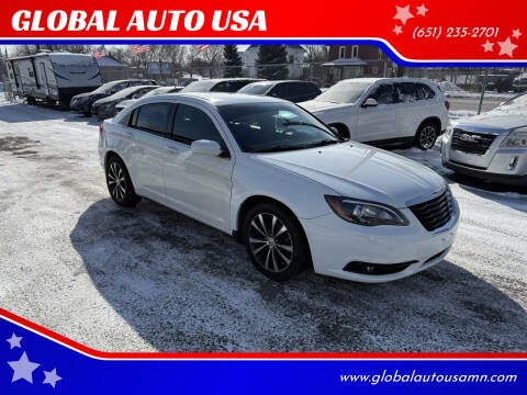 2014 Chrysler 200 for sale at GLOBAL AUTO USA in Saint Paul MN