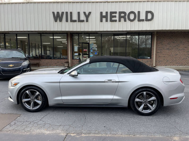 2015 Ford Mustang for sale at Willy Herold Automotive in Columbus GA