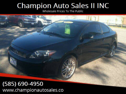 2007 Scion tC for sale at Champion Auto Sales II INC in Rochester NY