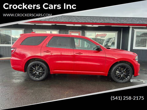 2016 Dodge Durango for sale at Crockers Cars Inc in Lebanon OR