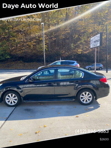 2010 Subaru Legacy for sale at Daye Auto World in Mckeesport PA