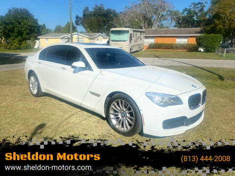 2015 BMW 7 Series for sale at Sheldon Motors in Tampa FL