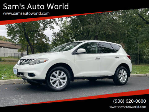 2012 Nissan Murano for sale at Sam's Auto World in Roselle NJ