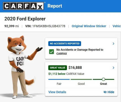 2020 Ford Explorer