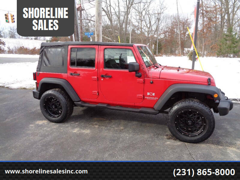 2008 Jeep Wrangler Unlimited for sale at SHORELINE SALES in Fruitport MI