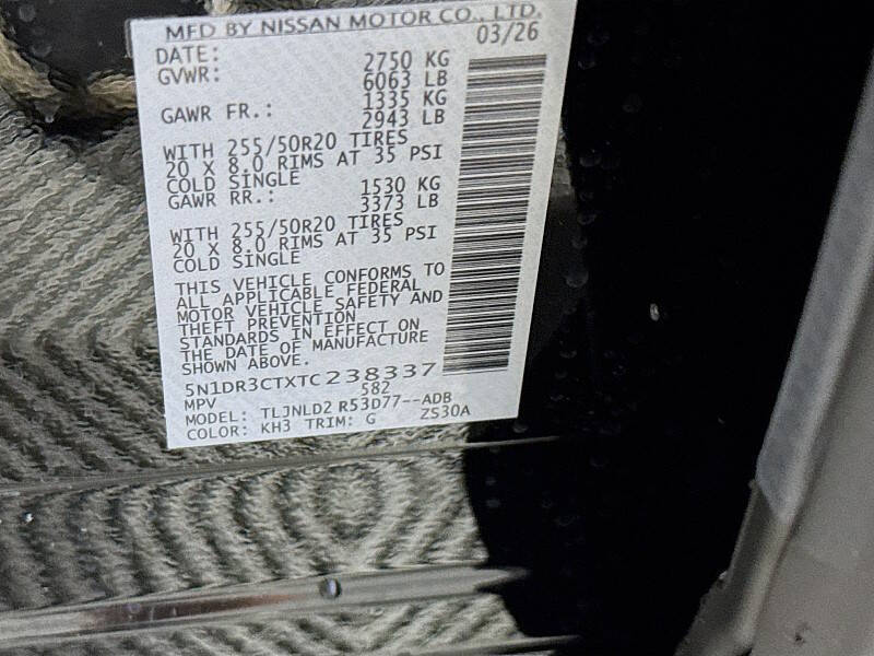 2026 Nissan Pathfinder SL
