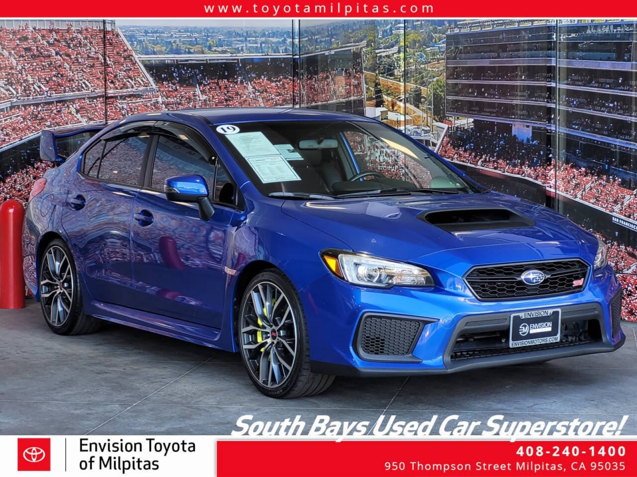 2019 Subaru WRX for sale at Envision Toyota of Milpitas in Milpitas, CA