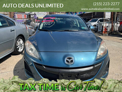 2010 Mazda MAZDA3 for sale at AUTO DEALS UNLIMITED in Philadelphia PA