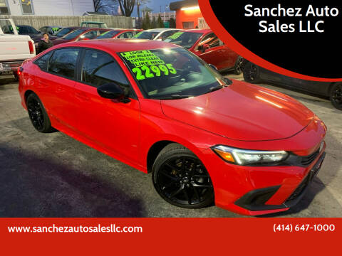 2023 Honda Civic for sale at Sanchez Auto Sales LLC in Milwaukee WI