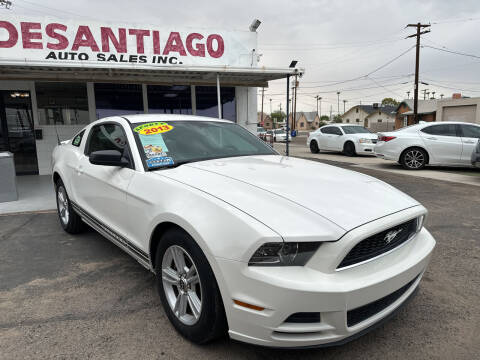 2013 Ford Mustang for sale at DESANTIAGO AUTO SALES in Yuma AZ