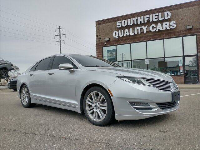 2014 Lincoln MKZ for sale at SOUTHFIELD QUALITY CARS in Detroit MI