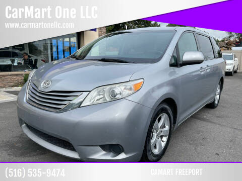 2016 Toyota Sienna for sale at CarMart One LLC in Freeport NY