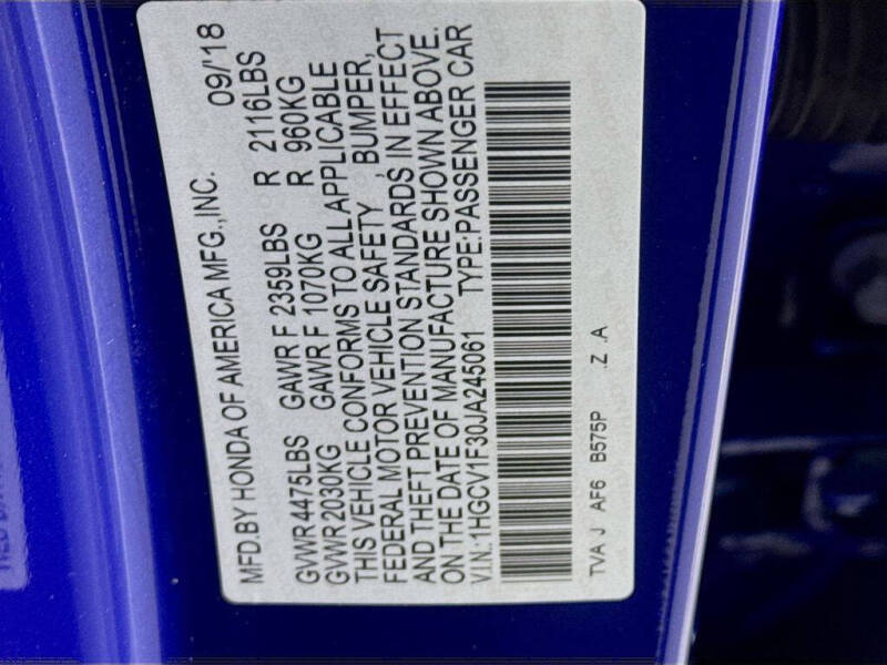 2018 Honda Accord Sport