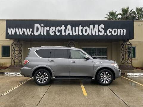 2020 Nissan Armada for sale at Direct Auto in D'Iberville MS