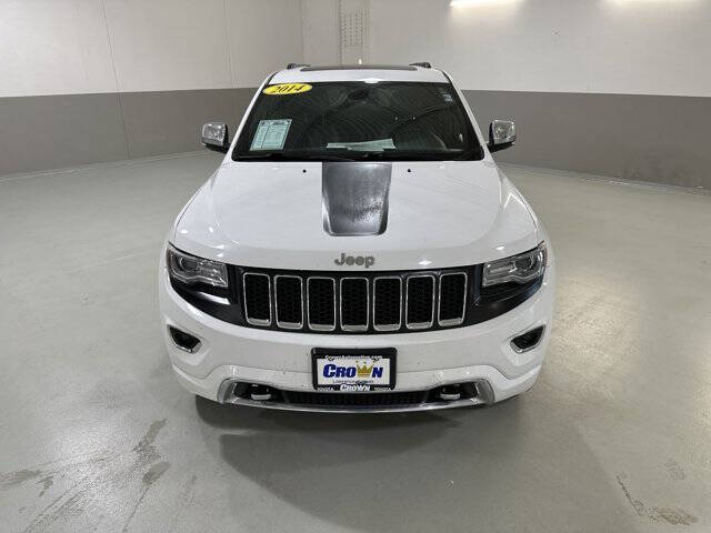 Used 2014 Jeep Grand Cherokee Overland with VIN 1C4RJFCT0EC145896 for sale in Kansas City
