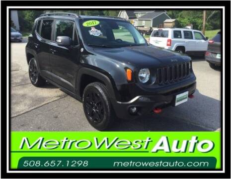 2017 Jeep Renegade for sale at Metro West Auto in Bellingham MA