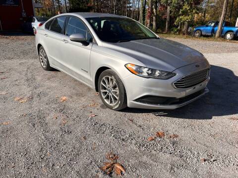 2017 Ford Fusion Hybrid for sale at Noble PreOwned Auto Sales in Martinsburg WV