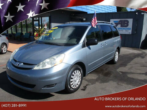 2006 Toyota Sienna for sale at AUTO BROKERS OF ORLANDO in Orlando FL