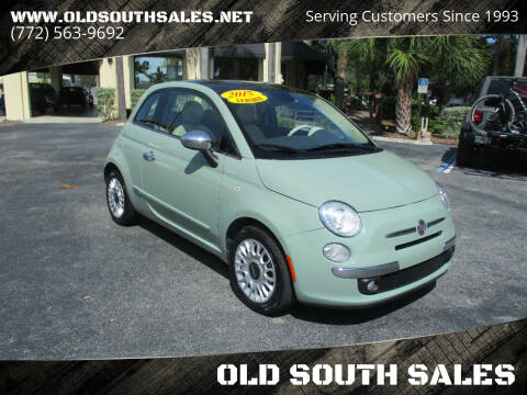 2015 FIAT 500 for sale at OLD SOUTH SALES in Vero Beach FL