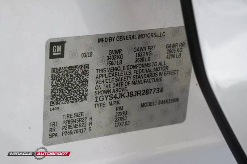 2018 Cadillac Escalade ESV Premium Luxury