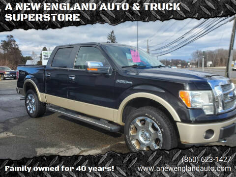2010 Ford F-150 for sale at A NEW ENGLAND AUTO & TRUCK SUPERSTORE in East Windsor CT