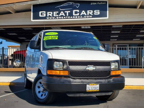 2012 Chevrolet Express for sale at Great Cars in Sacramento CA