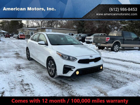 2019 Kia Forte for sale at American Motors, Inc. in Farmington MN