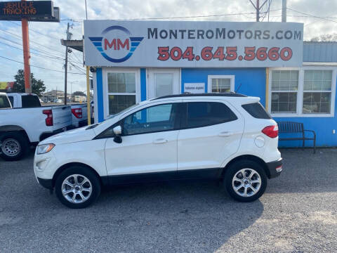 2018 Ford EcoSport for sale at Montero Motors LLC in Metairie LA