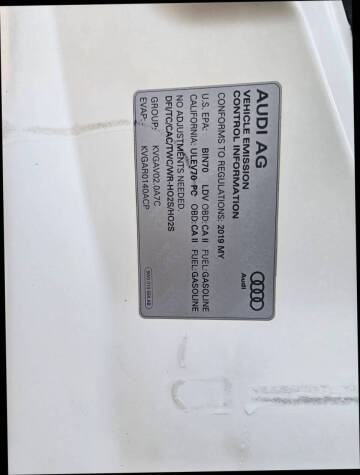 2019 Audi A5 Sportback quattro Premium Plus 45 TFSI