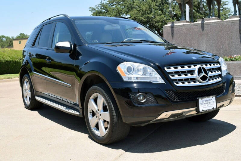 2009 Mercedes-Benz M-Class for sale at European Motor Cars LTD in Fort Worth TX