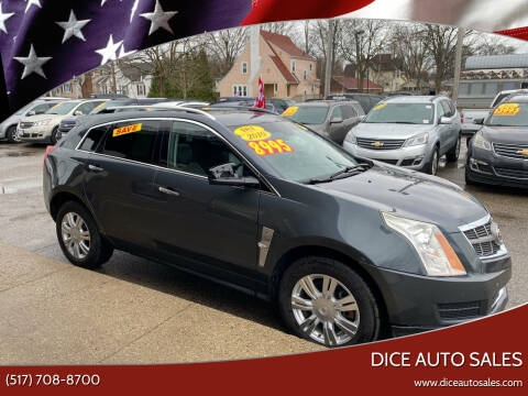 2010 Cadillac SRX for sale at Dice Auto Sales in Lansing MI